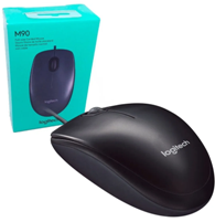 Mouse Logitech M90 Optico con cable.